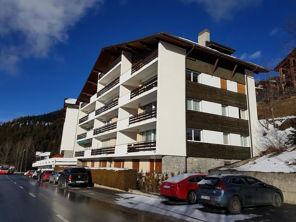 Appartement Clairiere Des Barzettes Avec Vue Magnifique Crans-Montana Exterior foto